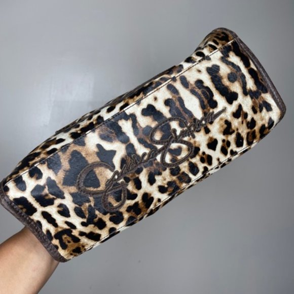 Jessic Simpson Cheetah Print Handbag - Picture 3 of 4